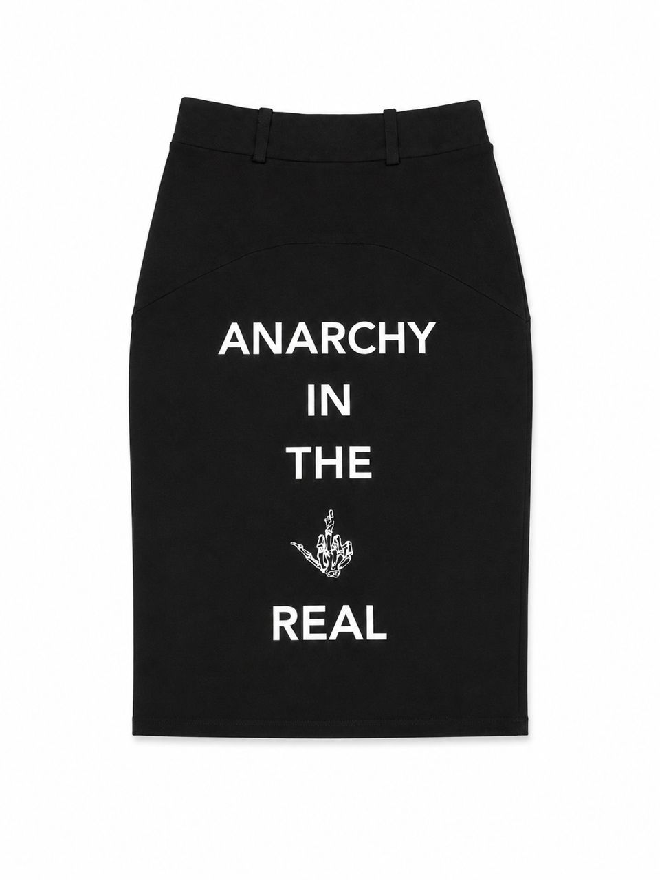 Japanese Underground Goth Alt Graphic ANARCHY IN THE REAL skirt