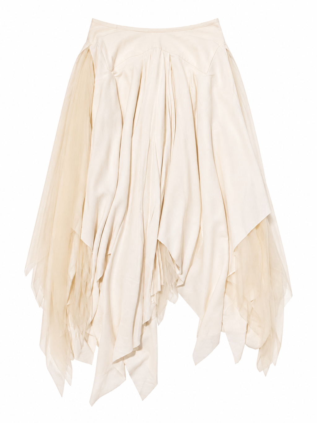 The Ossuary Trawl Distressed Waterfall Maxi Skirt — Photo 1 | FRAK/TURE Archive
