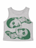 Twin Reverse Portrait tank Collection Static Youth SS05
