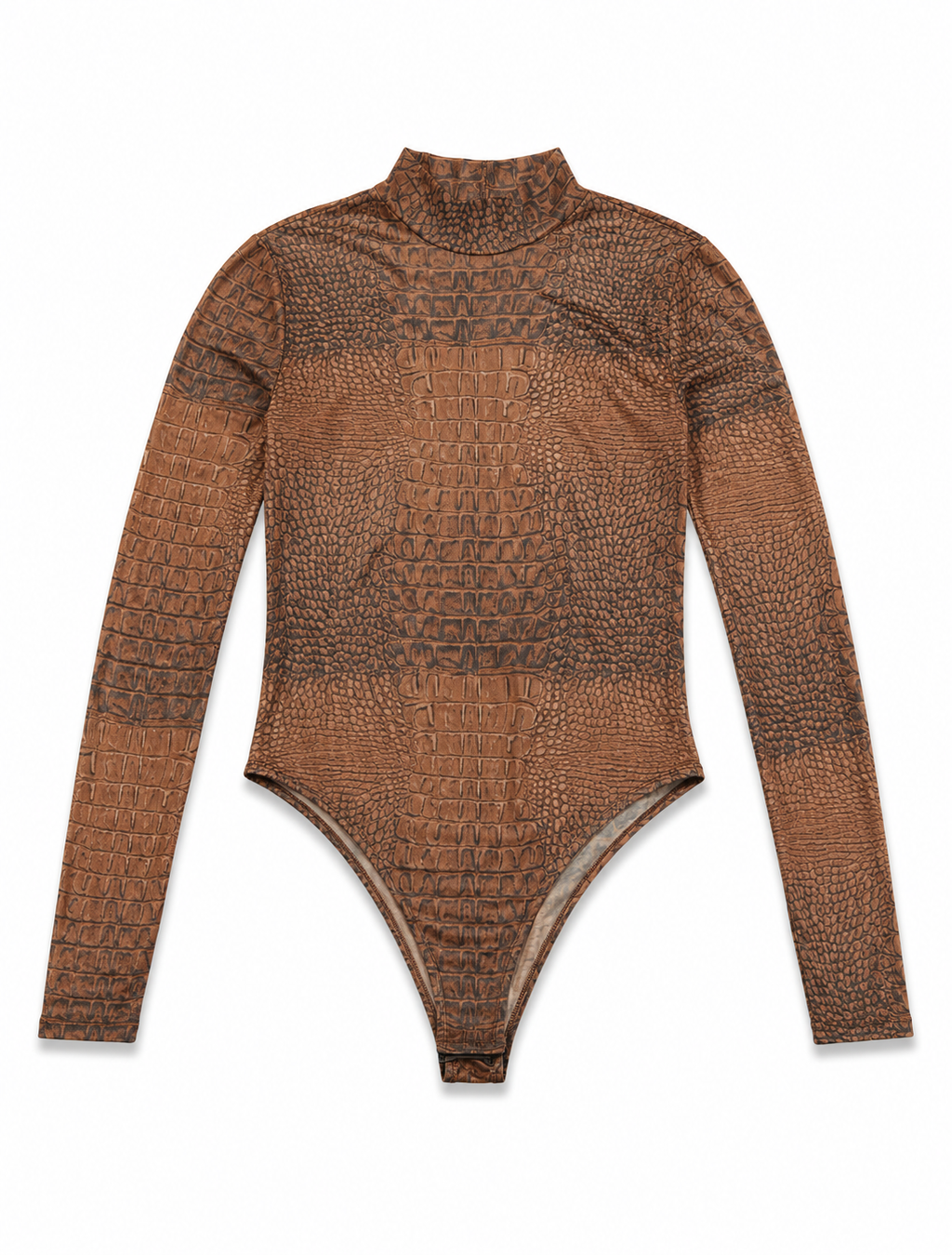 Crocodile Print Bodysuit