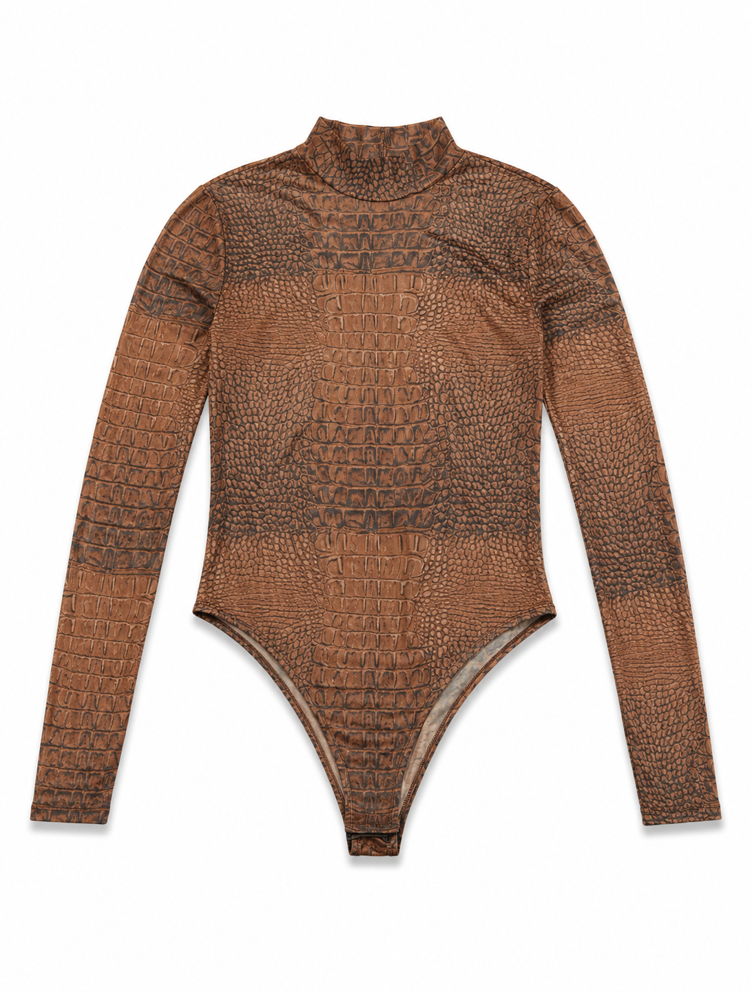 Crocodile Print Bodysuit
