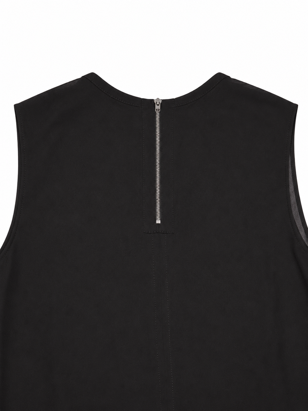 Helmut Lang Spring/Summer 2014 Hexa Burn Out Black Panelled Blouse