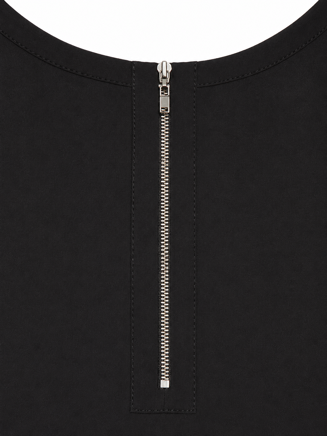 Helmut Lang Spring/Summer 2014 Hexa Burn Out Black Panelled Blouse