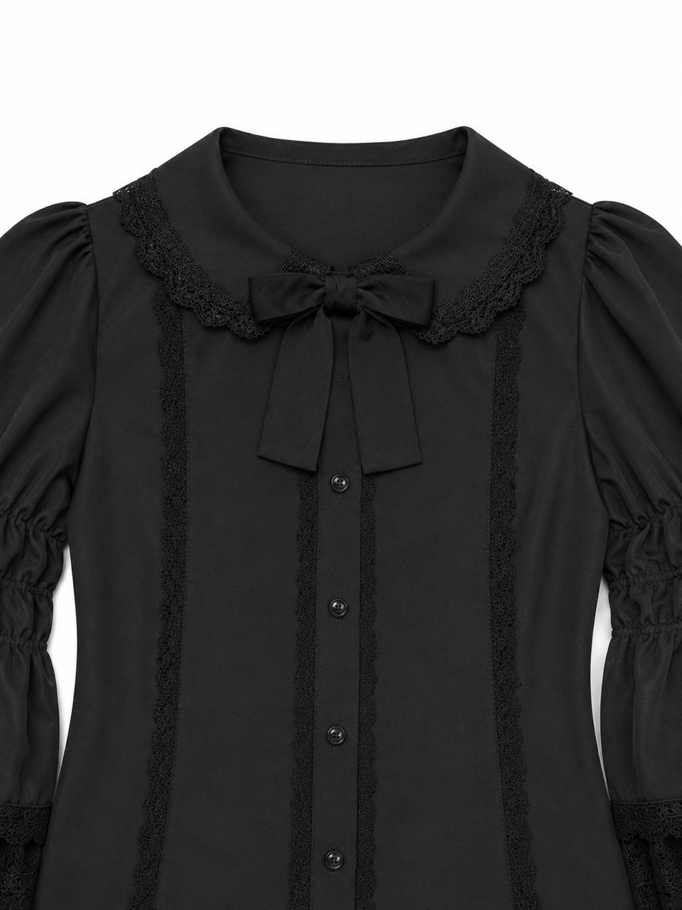 Midnight Mourning Alt Goth Blouse