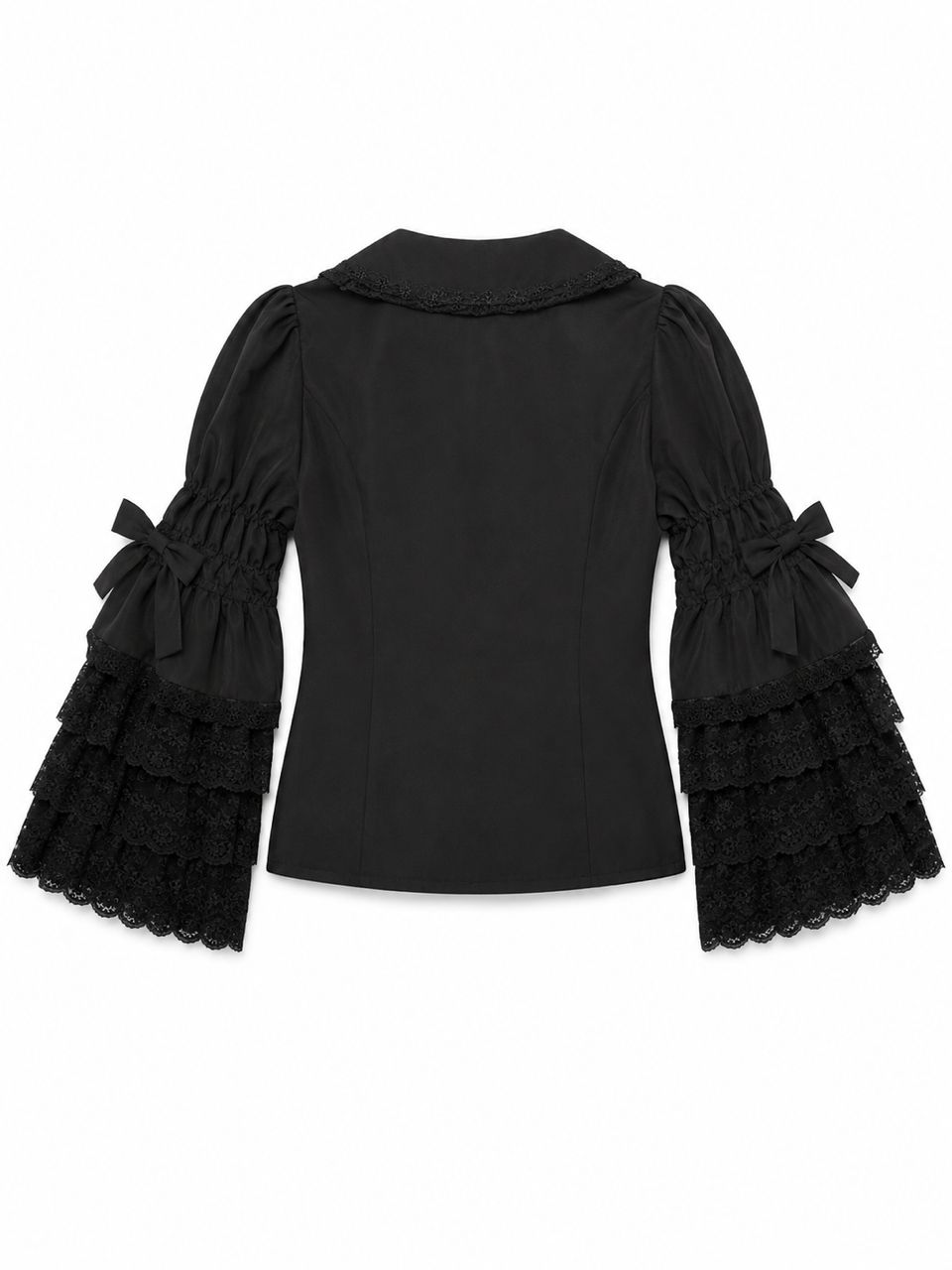 Midnight Mourning Alt Goth Blouse