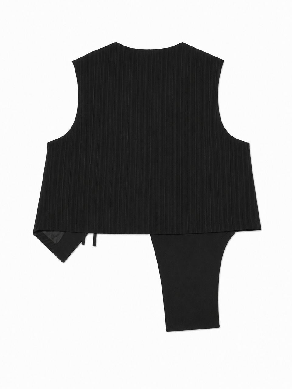 YOHJI YAMAMOTO INSPIRED asymmetric Tailored Waisrcoat