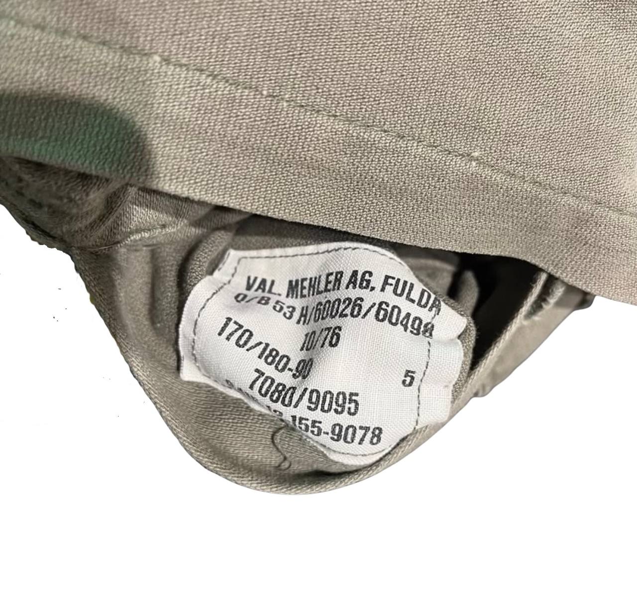 Vintage West German Army (Bundeswehr) Moleskin Field Jacket