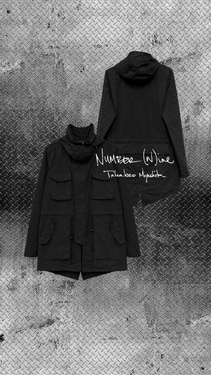 Number (N)INE 'New York-Tokyo' Field Parka