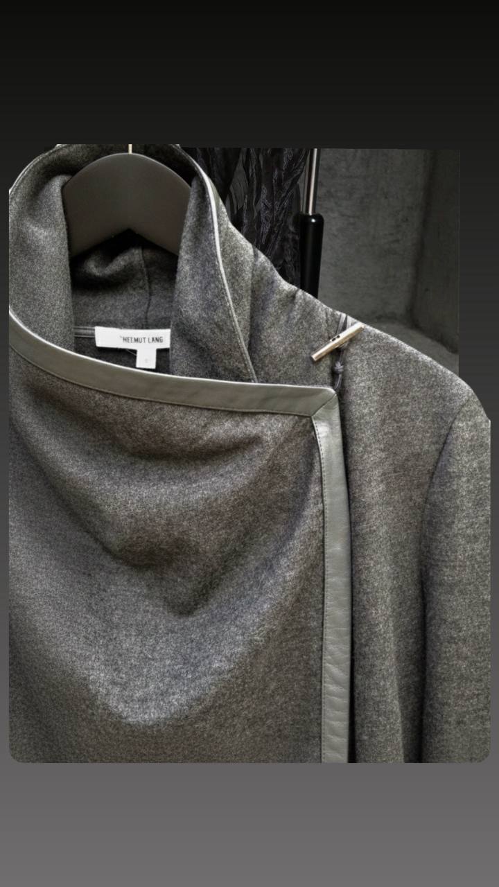 Helmut Lang Toggle  Cardigan Jacket