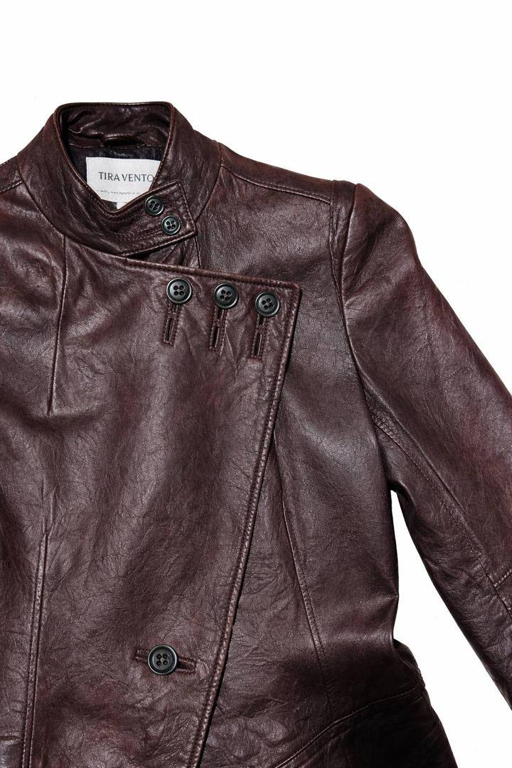 Leather Trench Jacket